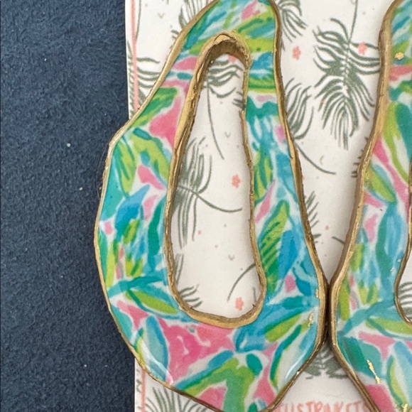 Colorful Abstract Earrings - Picture 4 of 4